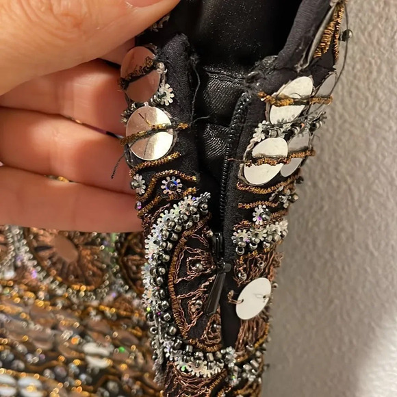 Scala woman’s beaded silk dress - Picture 13 of 13